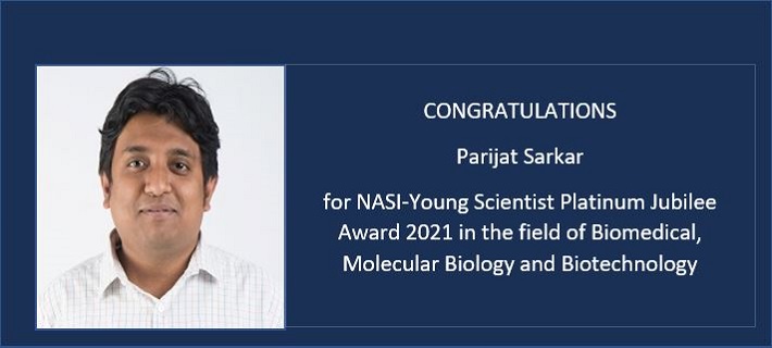 NASI-Young Scientist Platinum Jubilee Award 2021