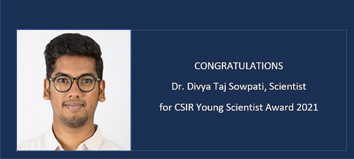 CSIR Young Scientist Award 2021 in Life Sciences
