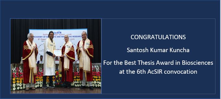 Best Thesis Award in Biosciences