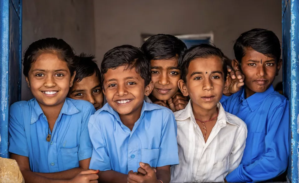 Why are many children from low and middle-income countries like India stunted?