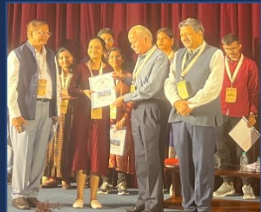 निमहंस, बैंगलोर में आयोजित भारतीय तंत्रिका विज्ञान अकादमी (आईएएन-2024) सम्मेलन में जॉन मिलर ट्रैवल अवार्ड के लिए रुतुजा पेंढारकर को बधाई (11-14 नवंबर, 2024)
