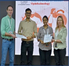 Congratulations Yogesh Sardana and Khyathi Ratna for the best poster prize at The Future is Here: Gene Therapy, Cell Therapy and Biomaterials in Opthalmology conference held at LV Prasad Eye Hospital, Hyderabad