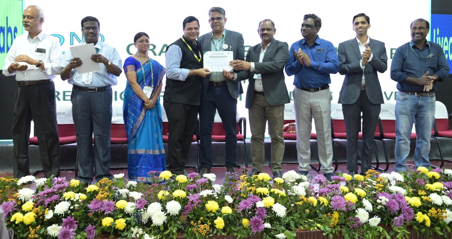 Best oral presentation award at the 13th International Conference of Laboratory Animal Scientists Association, India