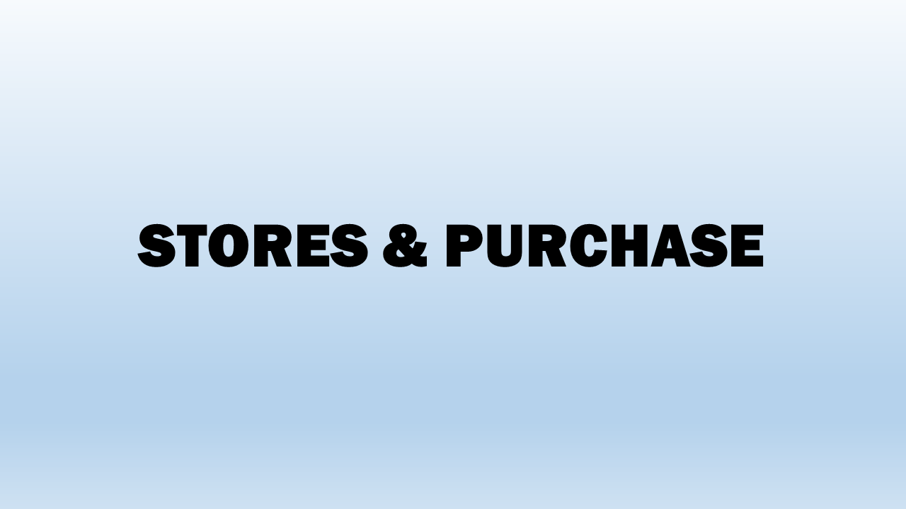 Stores & Purchase