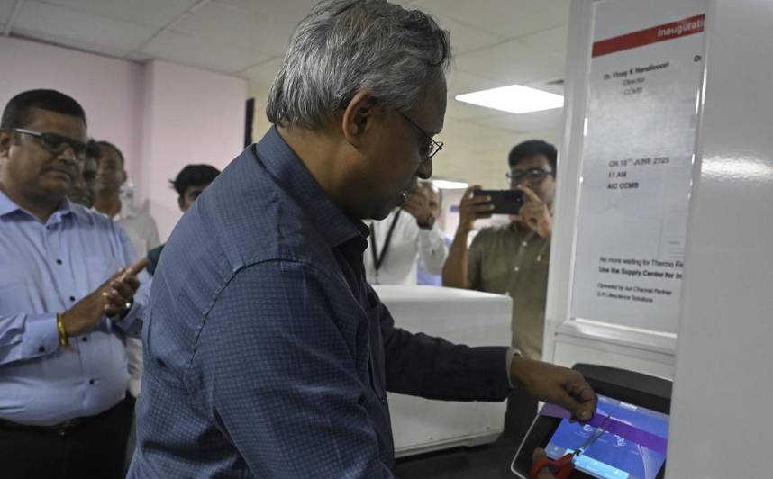 Research consumables supply center inaugurated at AIC-CCMB in Hyderabad; it cuts waiting time to get chemical agents