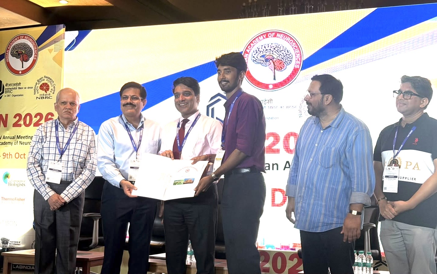 Indian Academy of Neurosciences (IAN) Travel Award